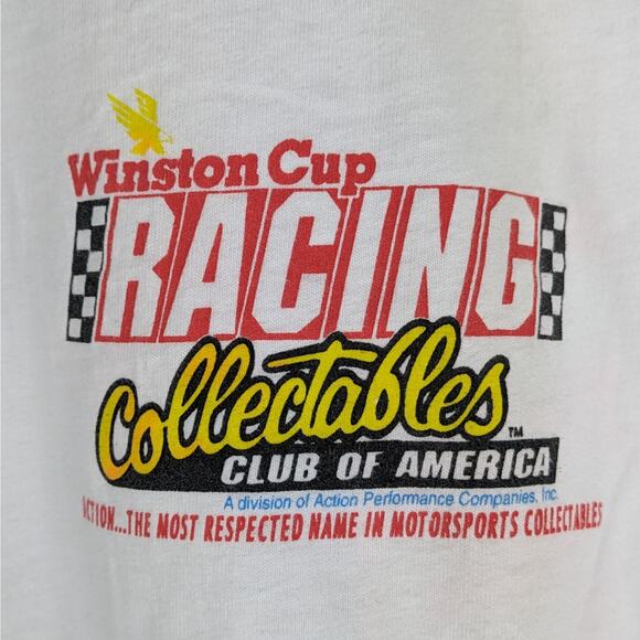 Mens 2XL T-Shirt Vtg 90s RCAA Racing Collectables Club of America Winston Cup - Picture 4 of 12